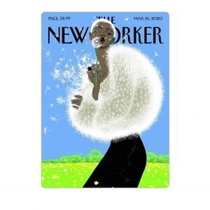 New Yorker “Blown Away” Tomer Hanuka Dandelion Magnet